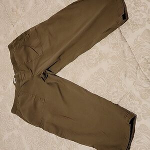 Sonoma army green capris